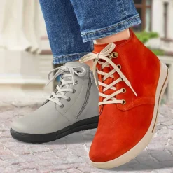 Femme idéalsko Spécial Orthèses|Chaussures À Lacets<Baskets de confort Helvesko : modèle Nicolette