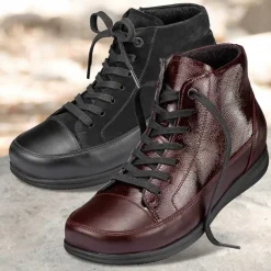 Femme idéalsko Spécial Orthèses|Chaussures À Lacets<Boots de confort Helvesko : modèle Barbara