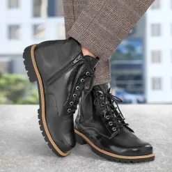 Femme idéalsko Spécial Orthèses|Chaussures À Lacets<Bottines de confort Helvesko : modèle Janelle