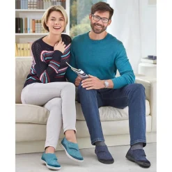 Femme idéalsko Spécial Orthèses|Chaussures À Scratches<Chaussons de confort Helvesko : modèle Ronda