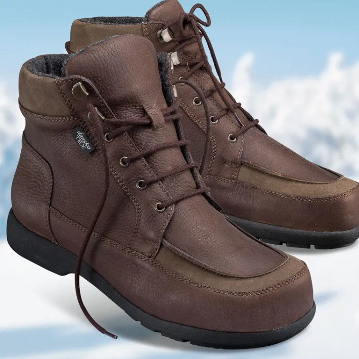 Homme idéalsko Chaussures Loisirs|Chaussures D'hiver<Chaussures de confort dansko : modèle Tony Yak Tex, marron foncé