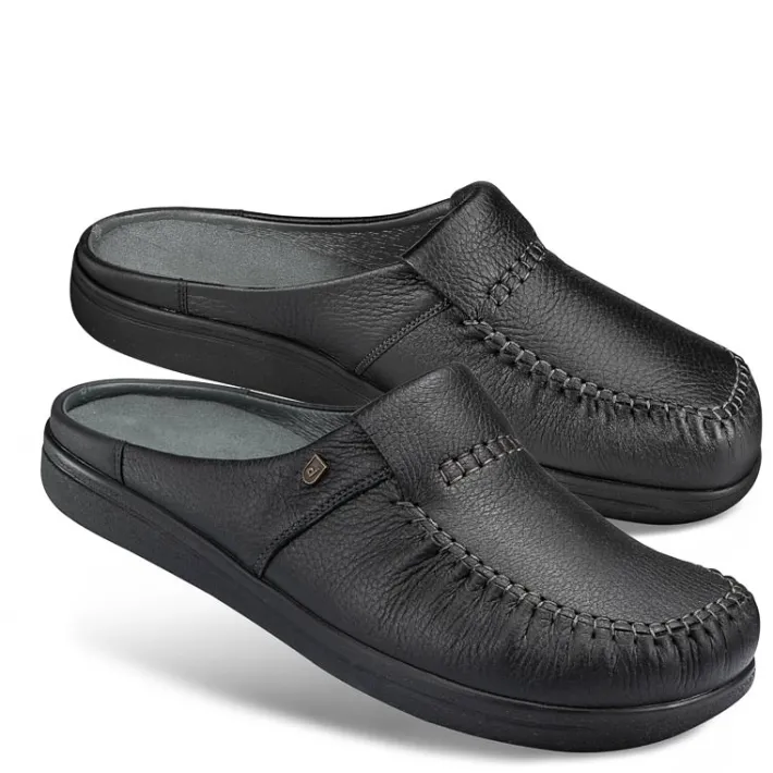 Homme idéalsko Sandales / Mules|Chaussons<Chaussures de confort dansko : modèle Alex Elk, noir
