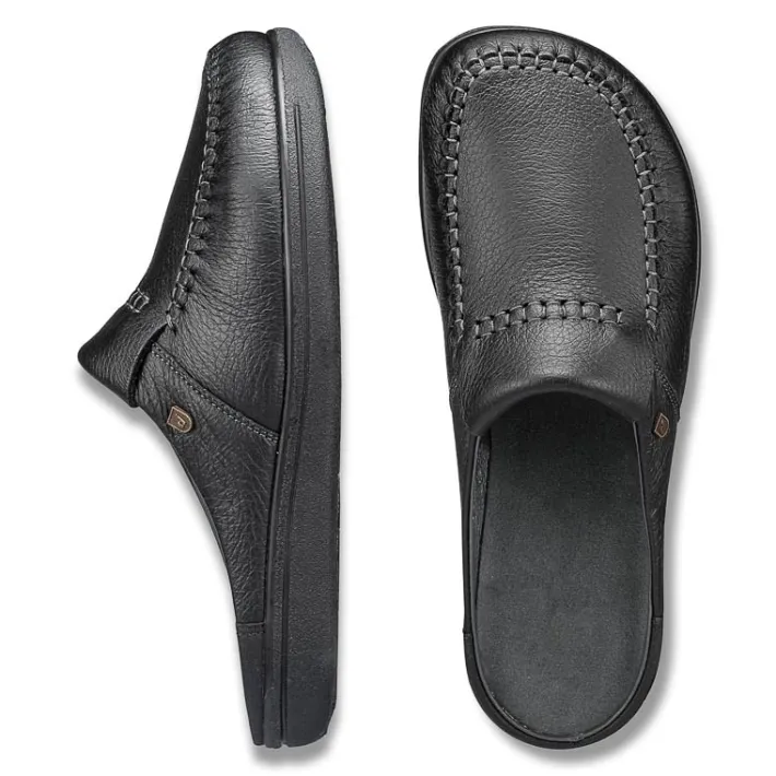 Homme idéalsko Sandales / Mules|Chaussons<Chaussures de confort dansko : modèle Alex Elk, noir