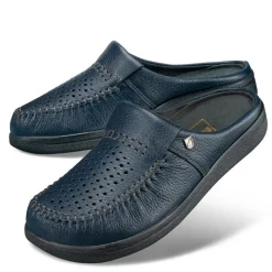 Homme idéalsko Sandales / Mules<Chaussures de confort dansko : modèle Alex Air Elk, bleu
