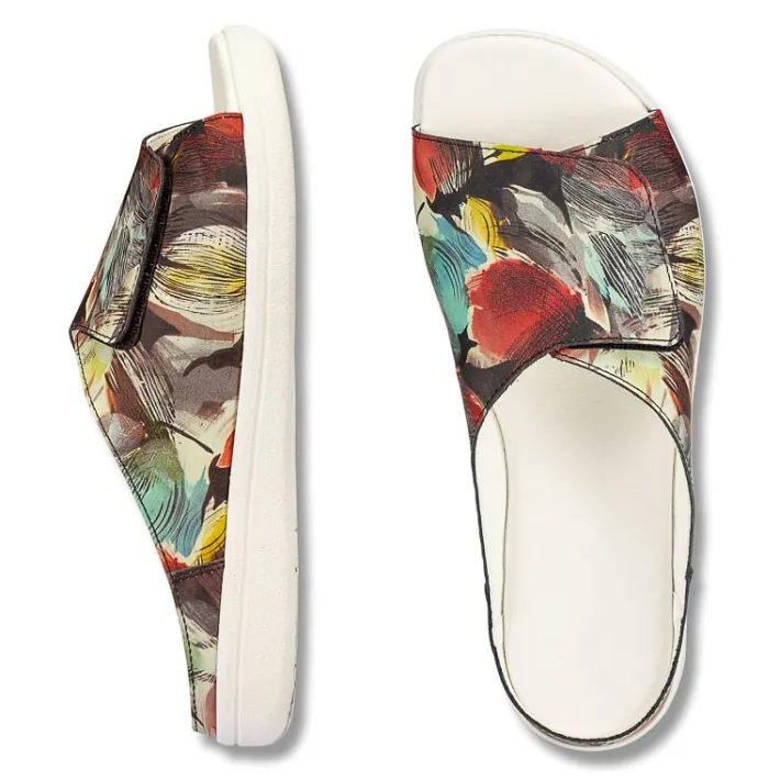 Femme idéalsko Sandales / Mules<Chaussures de confort dansko : modèle Carmine, multicolore