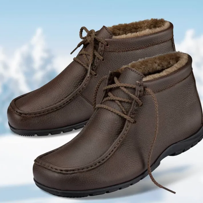 Homme idéalsko Spécial Orthèses|Chaussures À Lacets<Chaussures de confort dansko : modèle Vardo Elk, marron foncé