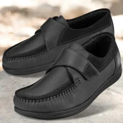 Homme idéalsko Chaussures À Scratches|Mocassins<Chaussures de confort dansko : modèle Varius Elk, noir
