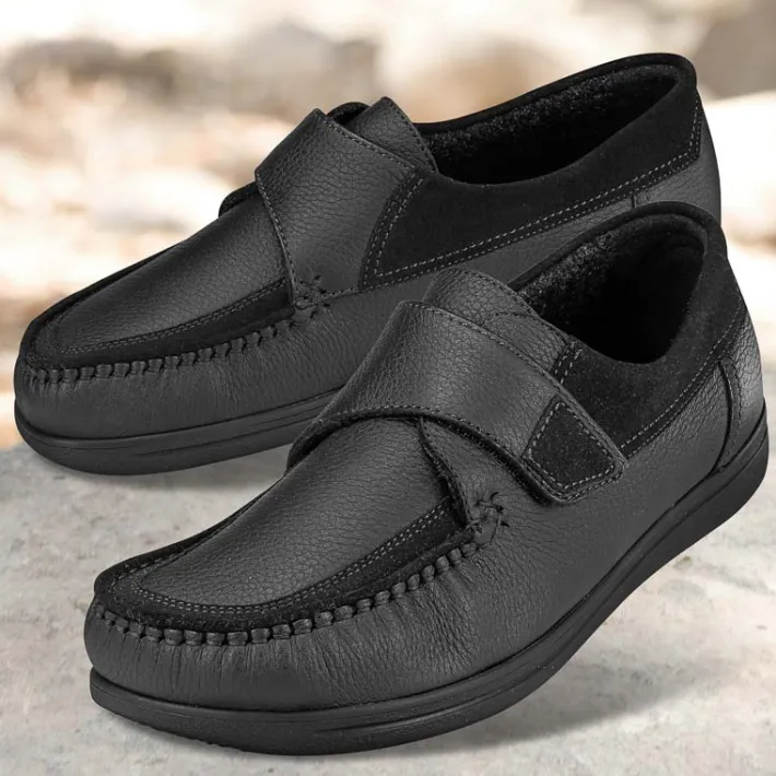 Homme idéalsko Chaussures À Scratches|Mocassins<Chaussures de confort dansko : modèle Varius Elk, noir