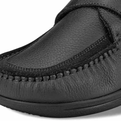 Homme idéalsko Chaussures À Scratches|Mocassins<Chaussures de confort dansko : modèle Varius Elk, noir