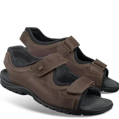 Homme idéalsko Sandales / Mules<Chaussures de confort dansko : modèle Nikolai Yak, marron foncé