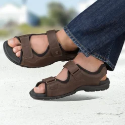 Homme idéalsko Sandales / Mules<Chaussures de confort dansko : modèle Nikolai Yak, marron foncé