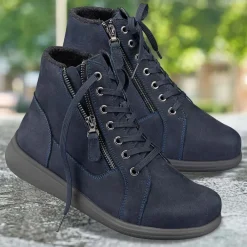 Femme idéalsko Grandes Pointures|Chaussures Loisirs<Chaussures de confort Helvesko : modèle Lavine Tex, bleu