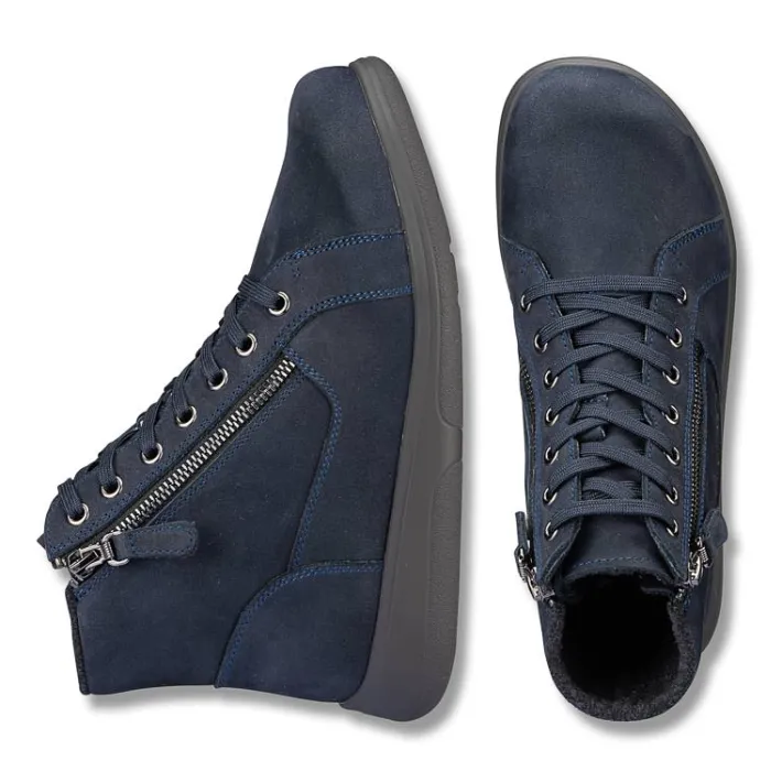 Femme idéalsko Grandes Pointures|Chaussures Loisirs<Chaussures de confort Helvesko : modèle Lavine Tex, bleu