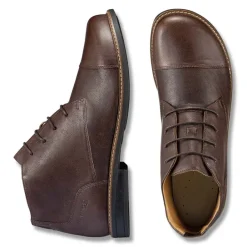 Homme idéalsko Spécial Orthèses|Chaussures À Lacets<Chaussures de confort Helvesko : modèle Elvin, marron foncé
