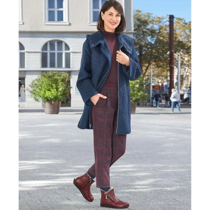 Femme idéalsko Grandes Pointures|Chaussures D'hiver<Chaussures de confort Helvesko : modèle Kadi, lie-de-vin