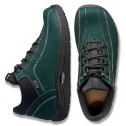 Femme idéalsko Spécial Orthèses|Chaussures À Lacets<Chaussures de confort Helvesko : modèle Athen, vert foncé