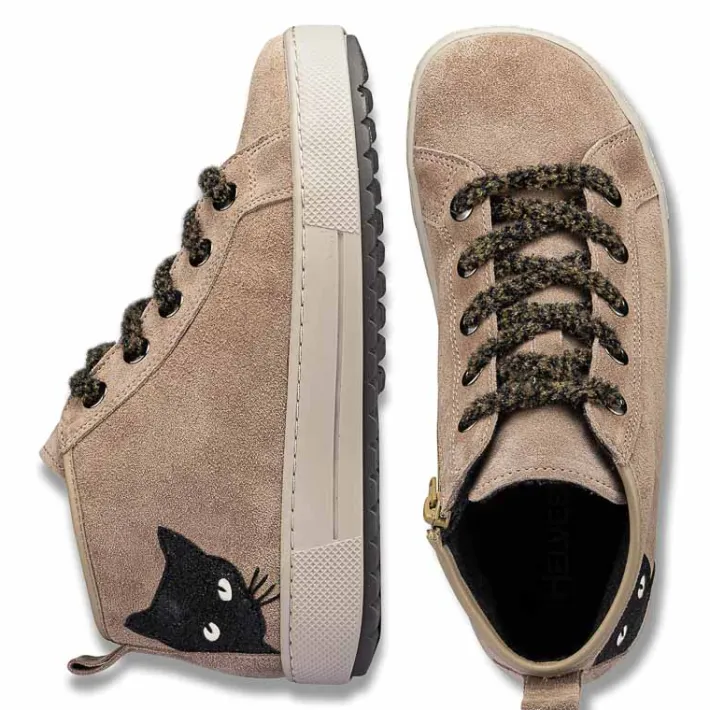 Femme idéalsko Spécial Orthèses|Chaussures À Lacets<Chaussures de confort Helvesko : modèle Cat, beige