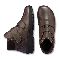 Homme idéalsko Spécial Orthèses|Chaussures À Scratches<Chaussures de confort Helvesko : modèle Richard, marron