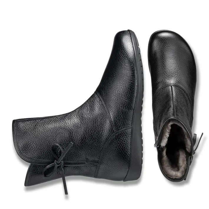 Femme idéalsko Grandes Pointures|Chaussures D'hiver<Chaussures de confort Helvesko : modèle Meret, noir