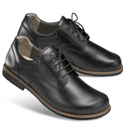 Homme idéalsko Spécial Orthèses|Chaussures À Lacets<Chaussures de confort Helvesko : modèle Devid, noir