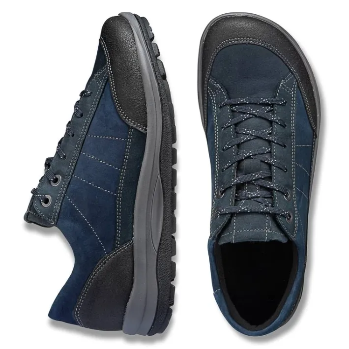 Homme idéalsko Spécial Orthèses|Chaussures À Lacets<Chaussures de confort Helvesko : modèle Novo, bleu