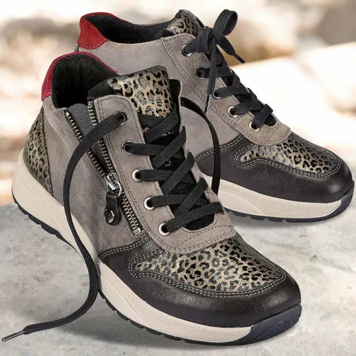 Femme idéalsko Spécial Orthèses|Chaussures À Lacets<Chaussures de confort Helvesko : modèle Massa, beige/bronze