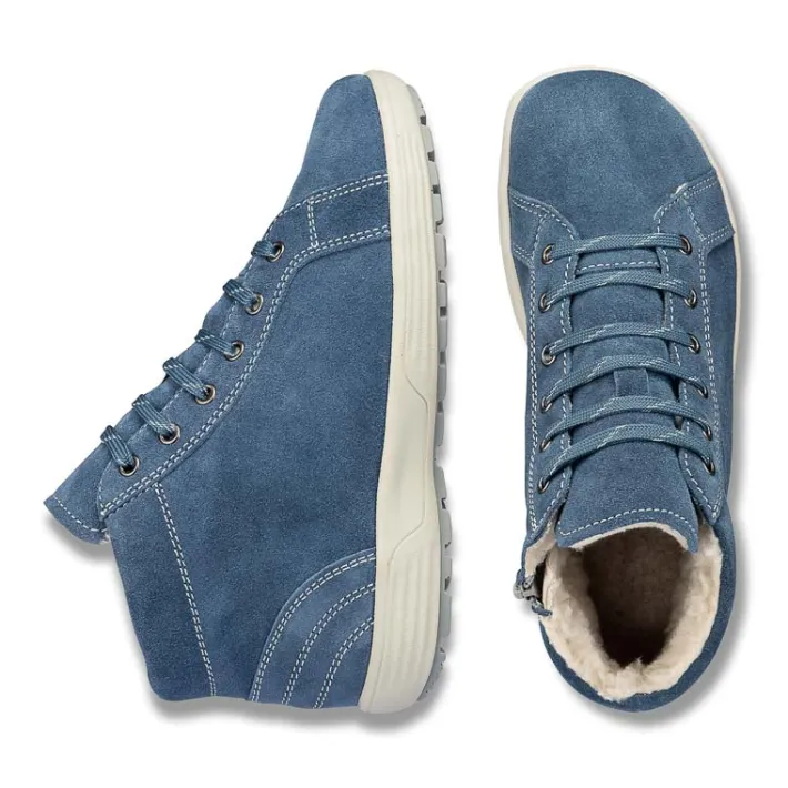 Femme idéalsko Grandes Pointures|Chaussures Loisirs<Chaussures de confort Helvesko : modèle Tallinn, coloris jean