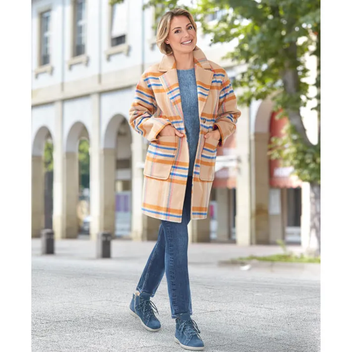 Femme idéalsko Grandes Pointures|Chaussures Loisirs<Chaussures de confort Helvesko : modèle Tallinn, coloris jean
