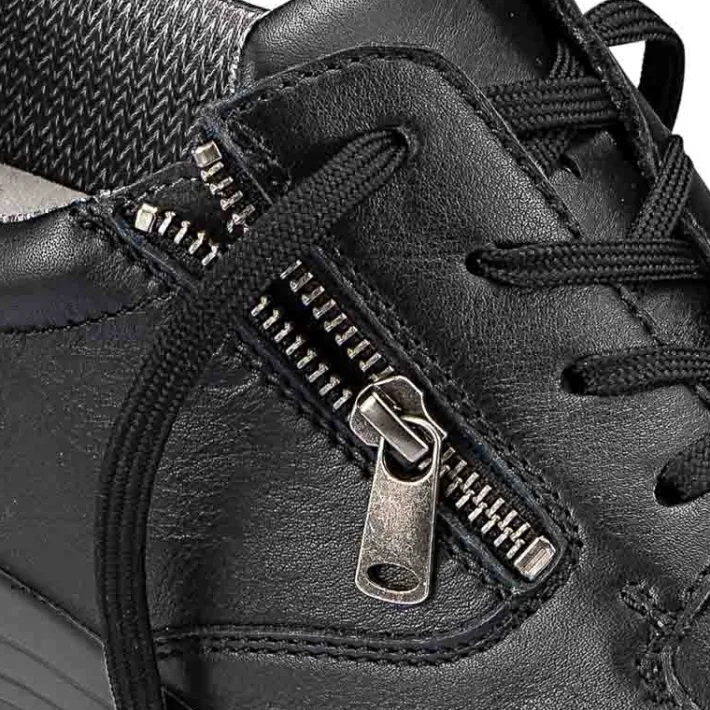 Homme idéalsko Spécial Orthèses|Chaussures À Lacets<Chaussures de confort Helvesko : modèle Flexo, noir