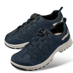 Femme idéalsko Spécial Orthèses|Chaussures À Lacets<Chaussures de confort Helvesko : modèle Division, bleu foncé