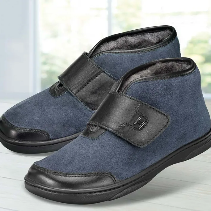 Femme idéalsko Spécial Orthèses|Chaussures À Scratches<Chaussures de confort Helvesko : modèle Lima, anthracite
