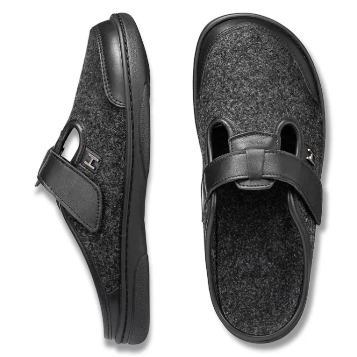 Femme idéalsko Spécial Orthèses|Chaussures À Scratches<Chaussures de confort Helvesko : modèle Roland, gris
