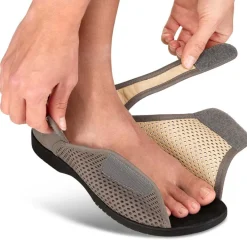 Femme idéalsko Sandales / Mules|Sandales / Mules<Chaussures de confort Helvesko : modèle Globia, gris