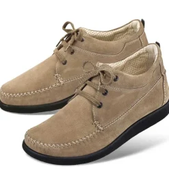 Femme idéalsko Chaussures À Lacets|Mocassins<Chaussures de confort Helvesko : modèle Champion II, beige