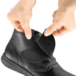 Femme idéalsko Spécial Orthèses|Chaussures À Scratches<Chaussures de confort Helvesko : modèle Annalena, noir