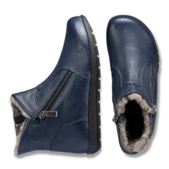 Femme idéalsko Spécial Orthèses|Bottes / Bottines<Chaussures de confort Helvesko : modèle Kadi, bleu foncé