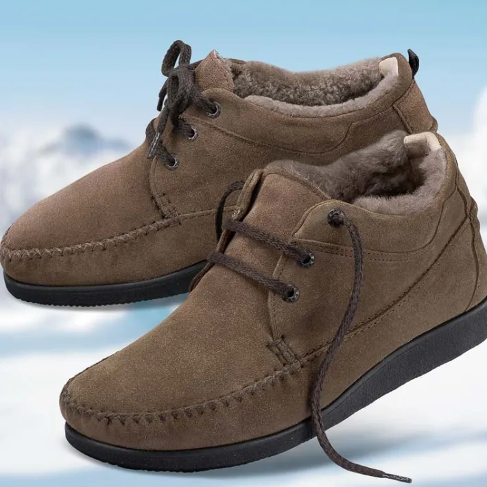 Homme idéalsko Petites Pointures|Grandes Pointures<Chaussures de confort Helvesko : modèle Favorit, marron