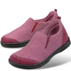 Femme idéalsko Spécial Orthèses|Trotteurs / Slippers<Chaussures de confort Helvesko : modèle Baza, rose