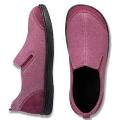 Femme idéalsko Spécial Orthèses|Trotteurs / Slippers<Chaussures de confort Helvesko : modèle Baza, rose