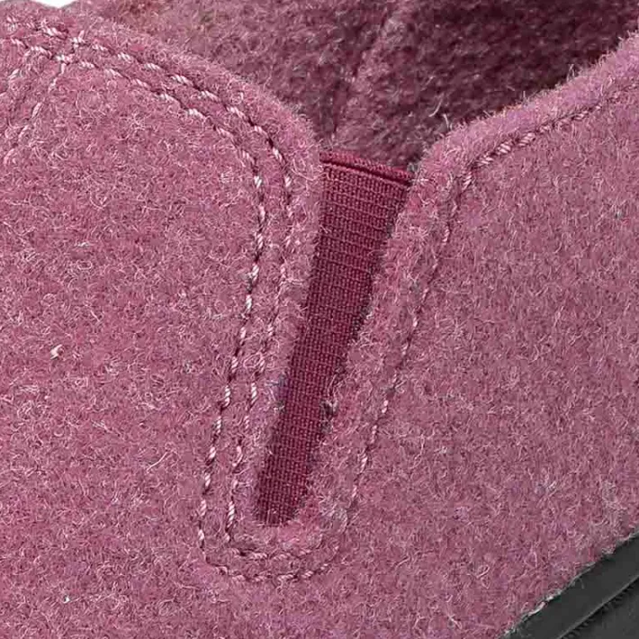 Femme idéalsko Spécial Orthèses|Trotteurs / Slippers<Chaussures de confort Helvesko : modèle Baza, rose