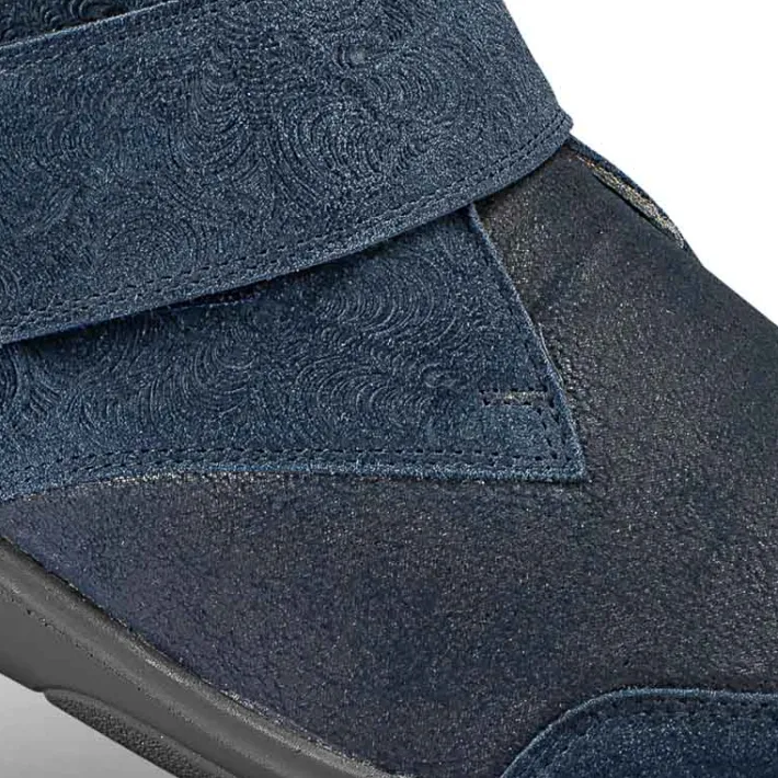Femme idéalsko Spécial Orthèses|Chaussures À Scratches<Chaussures de confort Helvesko : modèle Niva, bleu