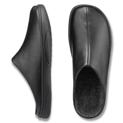 Homme idéalsko Spécial Orthèses|Sandales / Mules<Chaussures de confort Helvesko : modèle Salon, noir