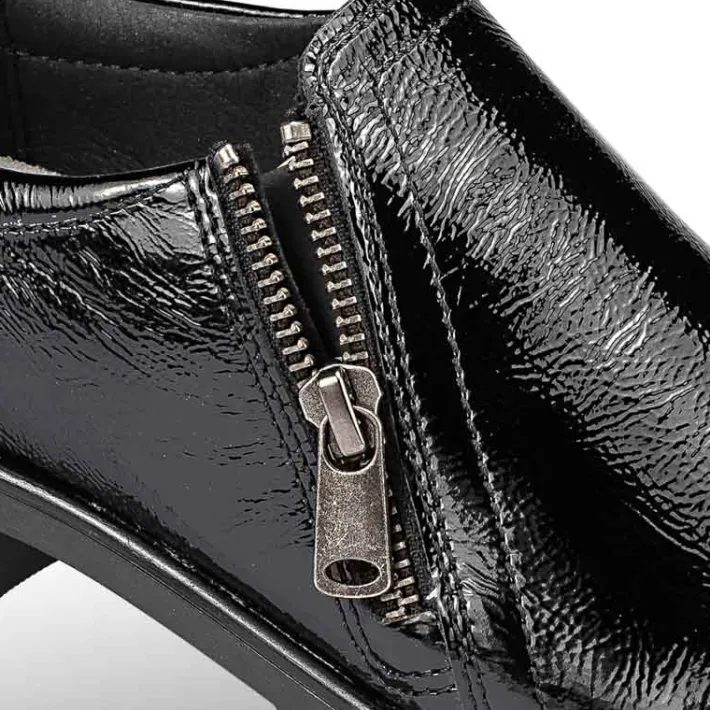 Femme idéalsko Spécial Orthèses|Trotteurs / Slippers<Chaussures de confort Helvesko : modèle Gela, noir