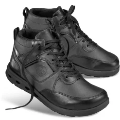 Femme idéalsko Spécial Orthèses|Chaussures À Lacets<Chaussures de confort Helvesko : modèle Atlas, noir