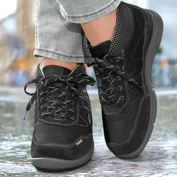 Homme idéalsko Spécial Orthèses|Chaussures À Lacets<Chaussures de confort Helvesko : modèle Toso Tex, noir
