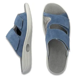 Femme idéalsko Spécial Orthèses|Chaussures À Scratches<Chaussures de confort Helvesko : modèle Helene, coloris jean