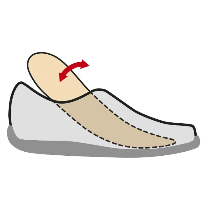 Homme idéalsko Spécial Orthèses|Chaussures À Scratches<Chaussures de confort Helvesko : modèle Wien, noir