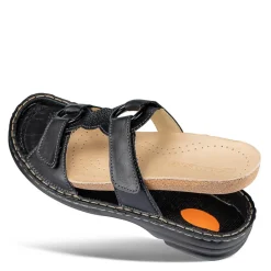 Femme idéalsko Sandales / Mules<Chaussures de confort LadySko : modèle Kyle, noir