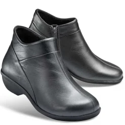 Femme idéalsko Spécial Orthèses|Bottes / Bottines<Chaussures de confort LadySko : modèle Micha, gris