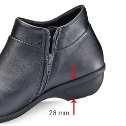 Femme idéalsko Spécial Orthèses|Bottes / Bottines<Chaussures de confort LadySko : modèle Micha, gris